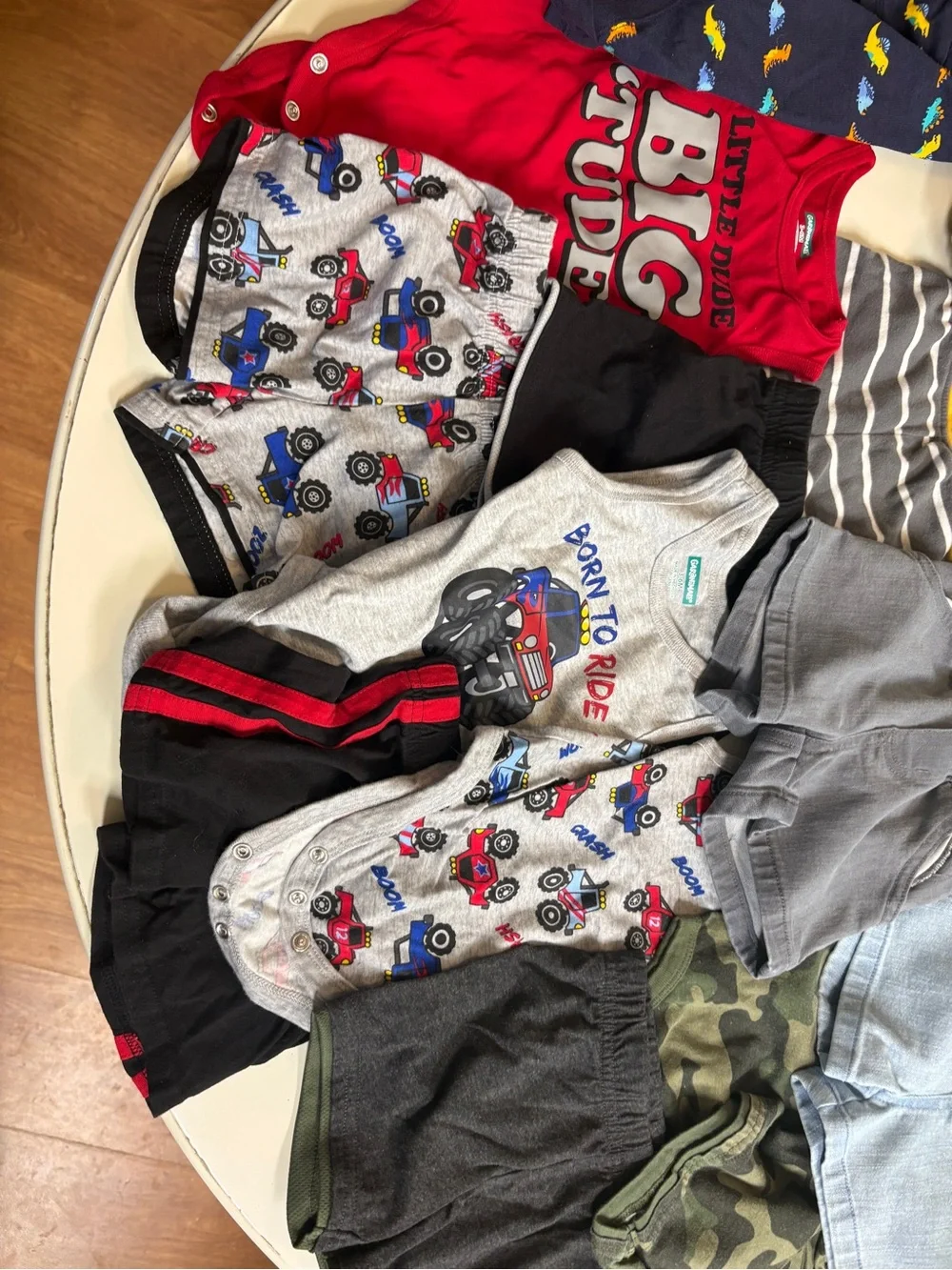 Lot of 22 boys size 3-6 month clothing